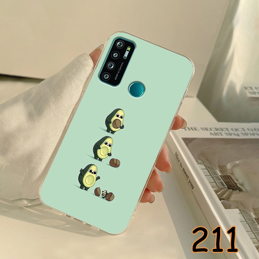 Ốp lưng Vsmart Live 4 - Vsmart live - Ốp in hình trái bơ dễ thương