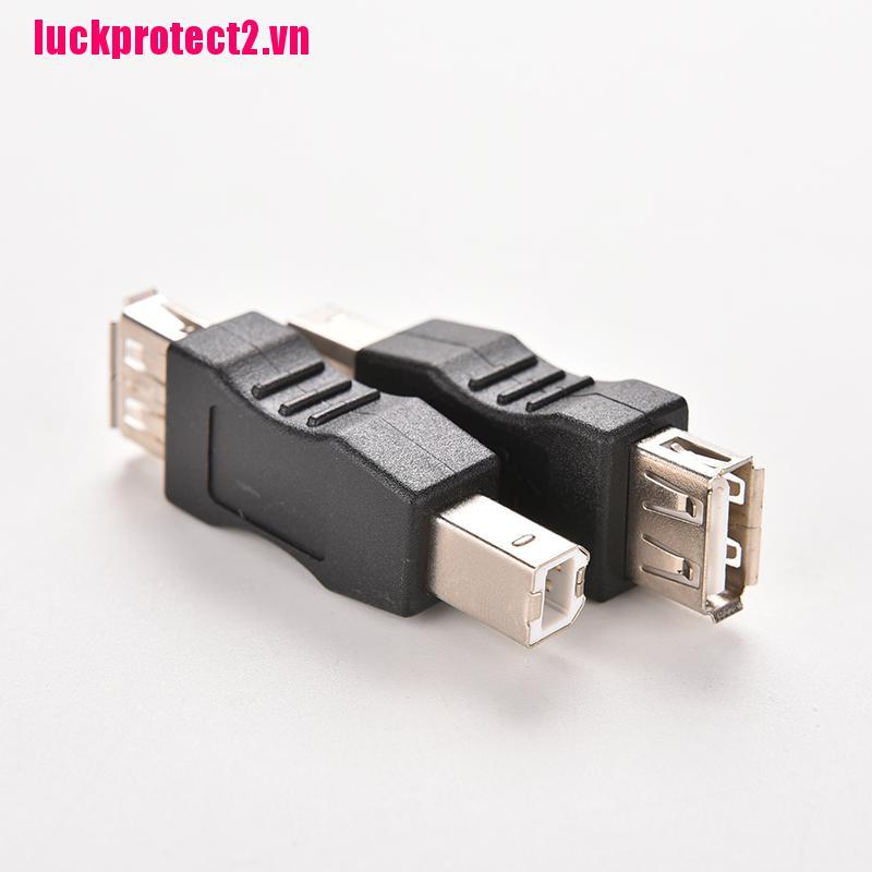 Pcs USB Type A Female to USB Type B Male Converter Adapter Conector