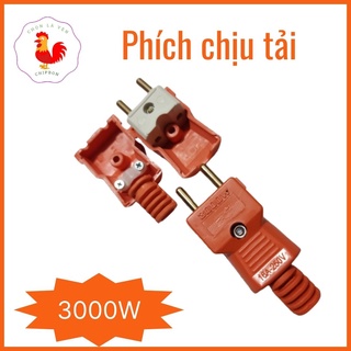 Phích cắm điện chịu tải 3000w 16a - 250v