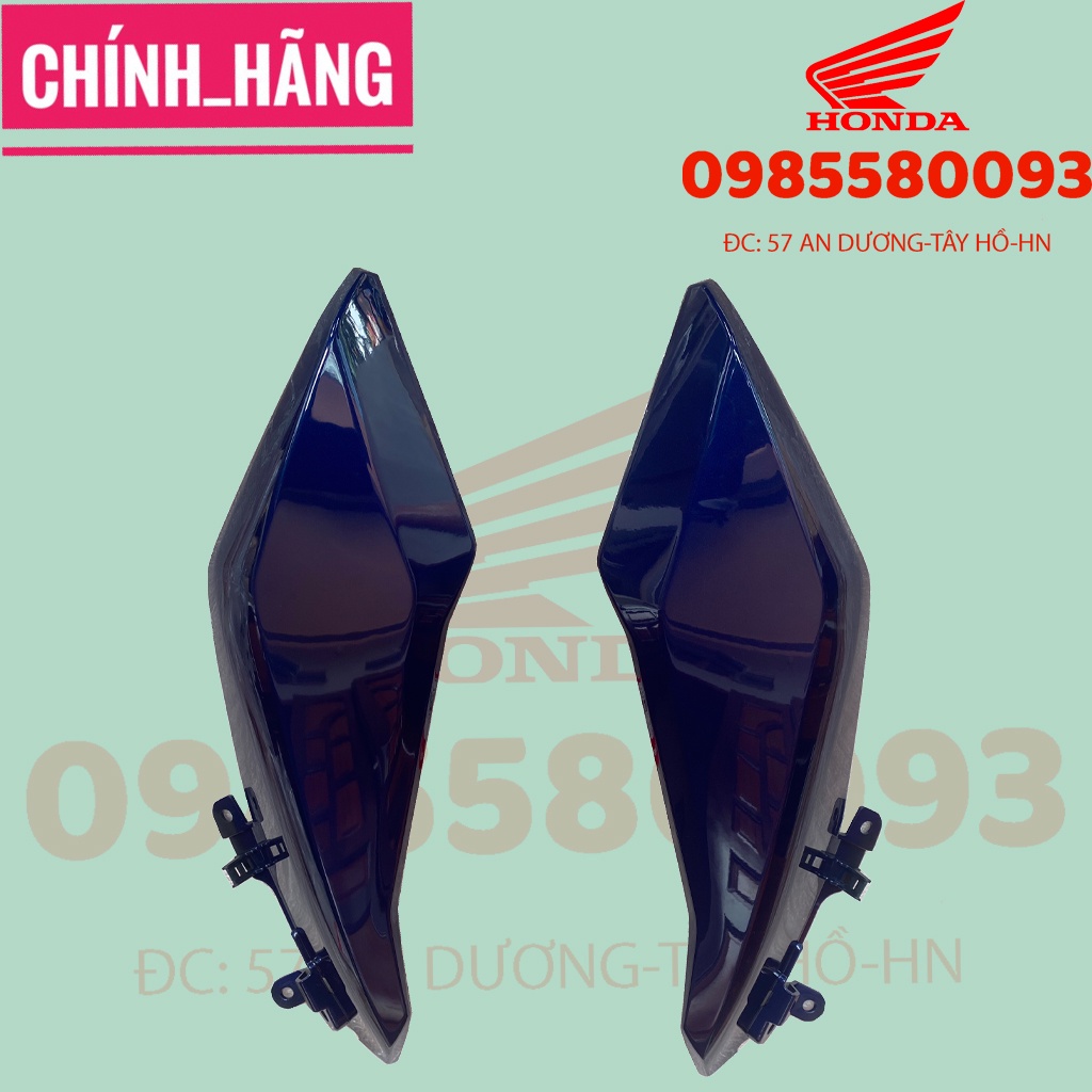 Ốp đèn pha xe winner x màu xanh than phiên bản thể thao chính hãng hondđa