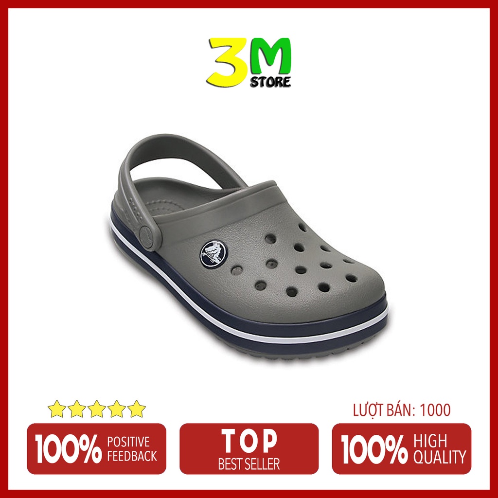 Dép Sục Clog Band 2021 Đẹp,Êm, Bền Nhẹ Cho Unisex Nhiều Màu