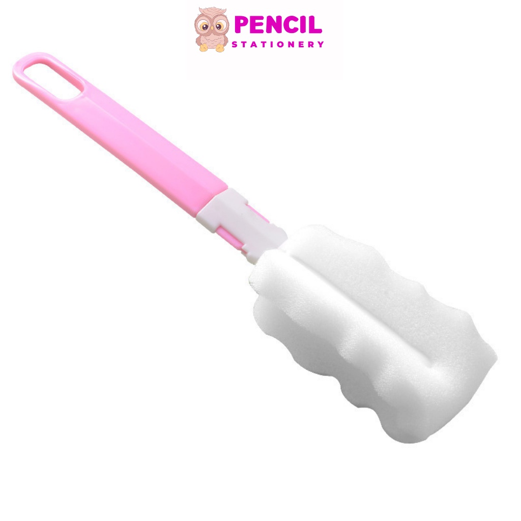 Cây Cọ Rửa Cốc Chén Bình Sữa Cọ Ly, Dụng Cụ Cọ Bình Sữa Cho Bé , Cọ Cốc Đa Năng Tiện Dụng Bằng Mút Nhiều Màu