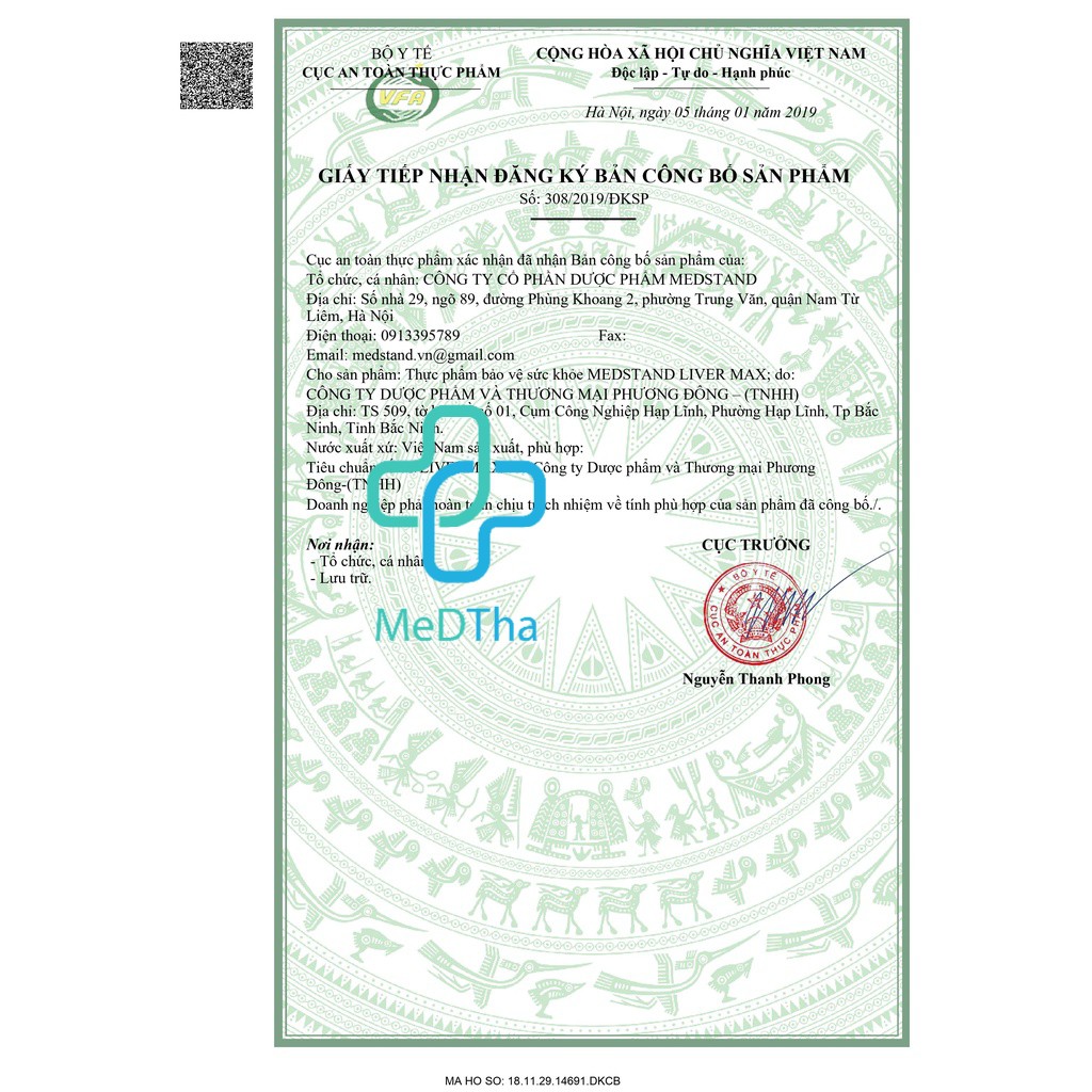 Viên uống giải độc gan Medstand Liver Max - Bảo vệ và tăng cường chức năng gan (Hộp 60 viên) [Chính hãng]