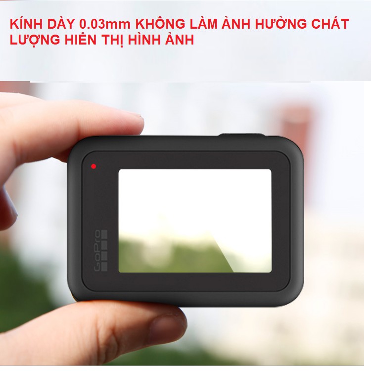 Bộ dán cường lực gopro 8 trước và sau thương hiệu Kingma BMGP324