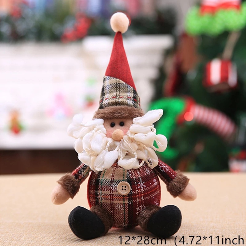 Búp Bê Trang Trí Giáng Sinh Hình Ông Già Noel