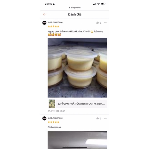 [CHỈ GIAO HOẢ TỐC]  Bánh FLAN nhà làm.[10 hộp]