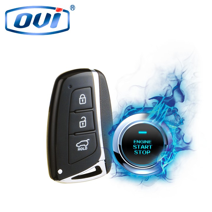 Bộ chìa khóa thông minh OVI START-STOP điều khiển từ xa dành cho ô tô Hyundai: Mã sản phẩm OVI-EF007