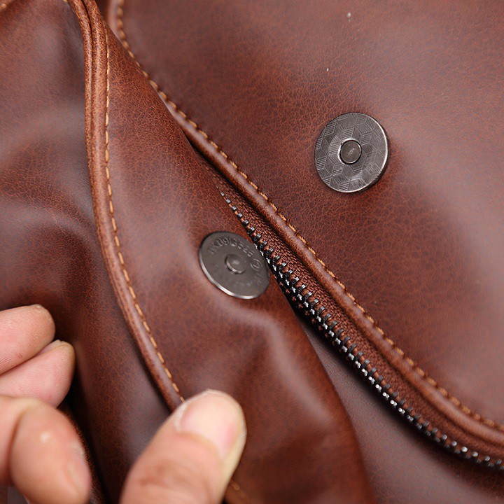 Túi Đeo Chéo Nam Da Bò BT07 Chất Da Trơn Ngăn Thấm Nước Không Bong Tróc Hàng Loại 1 | BigBuy360 - bigbuy360.vn