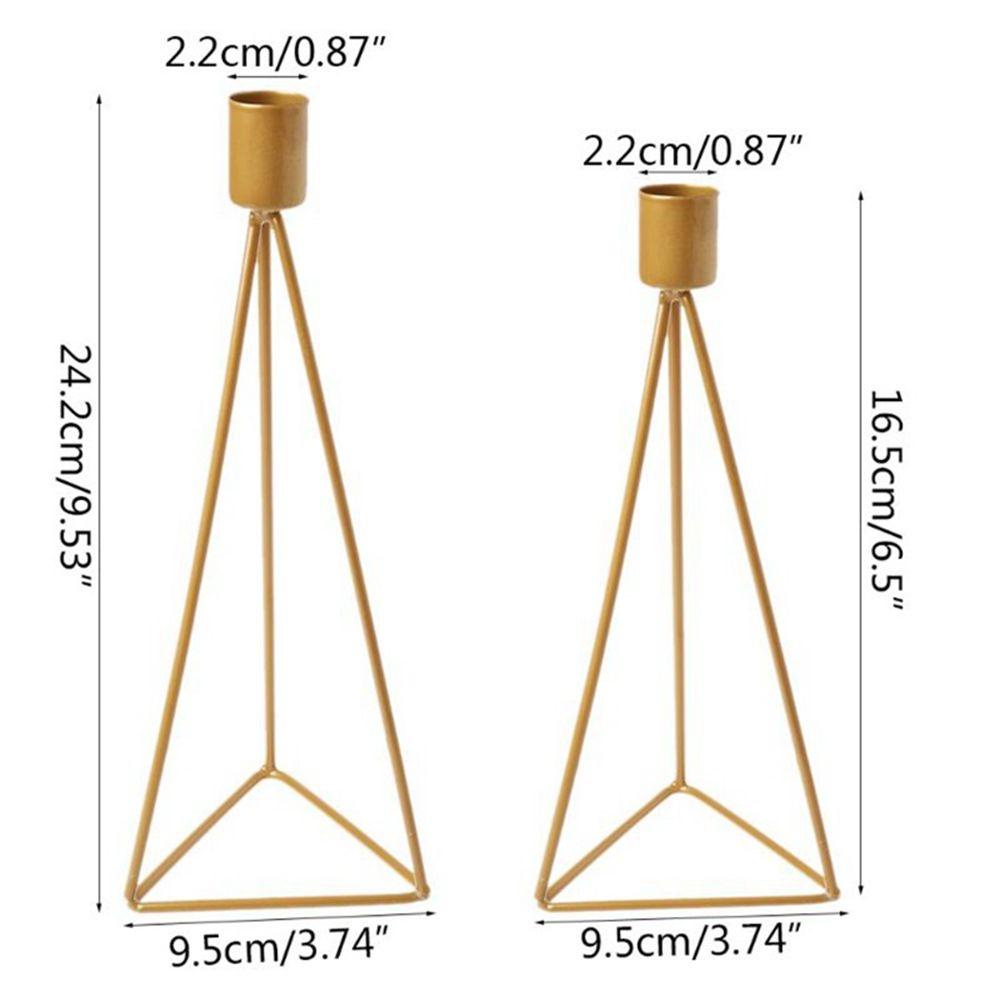 YIYU Giá Đỡ Nến Trang Trí Phòng Khách / Tiệc Cưới Phong Cách Vintage
