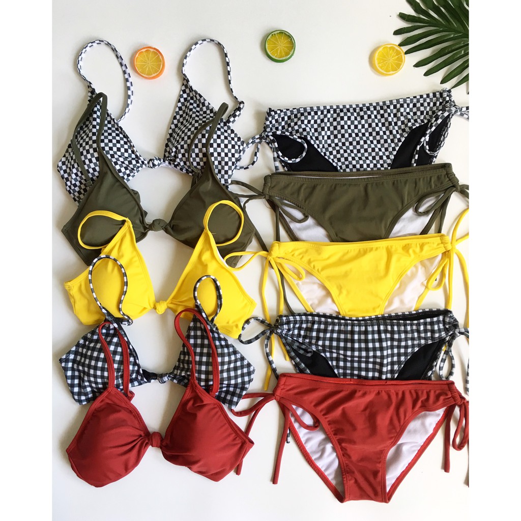 BIkini cột nơ nhiều màu