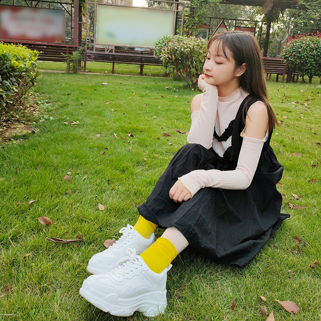 Giày thể thao sneaker nữ (SE04), giày nữ phong cách thời trang Hàn Quốc trẻ trung
