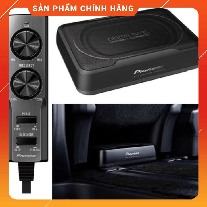 Bộ loa sub gầm ghế ô tô thương hiệu cao cấp Pioneer TS-WX120A SM