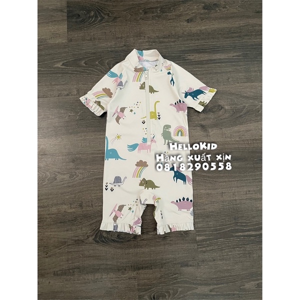 B151 - Bộ bơi khủng long ngựa bé gái