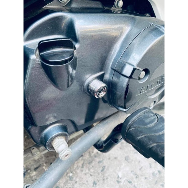 Bộ tán chụp ốc chỉnh nồi 8li INOX SALAYA gắn được các dòng xe honda