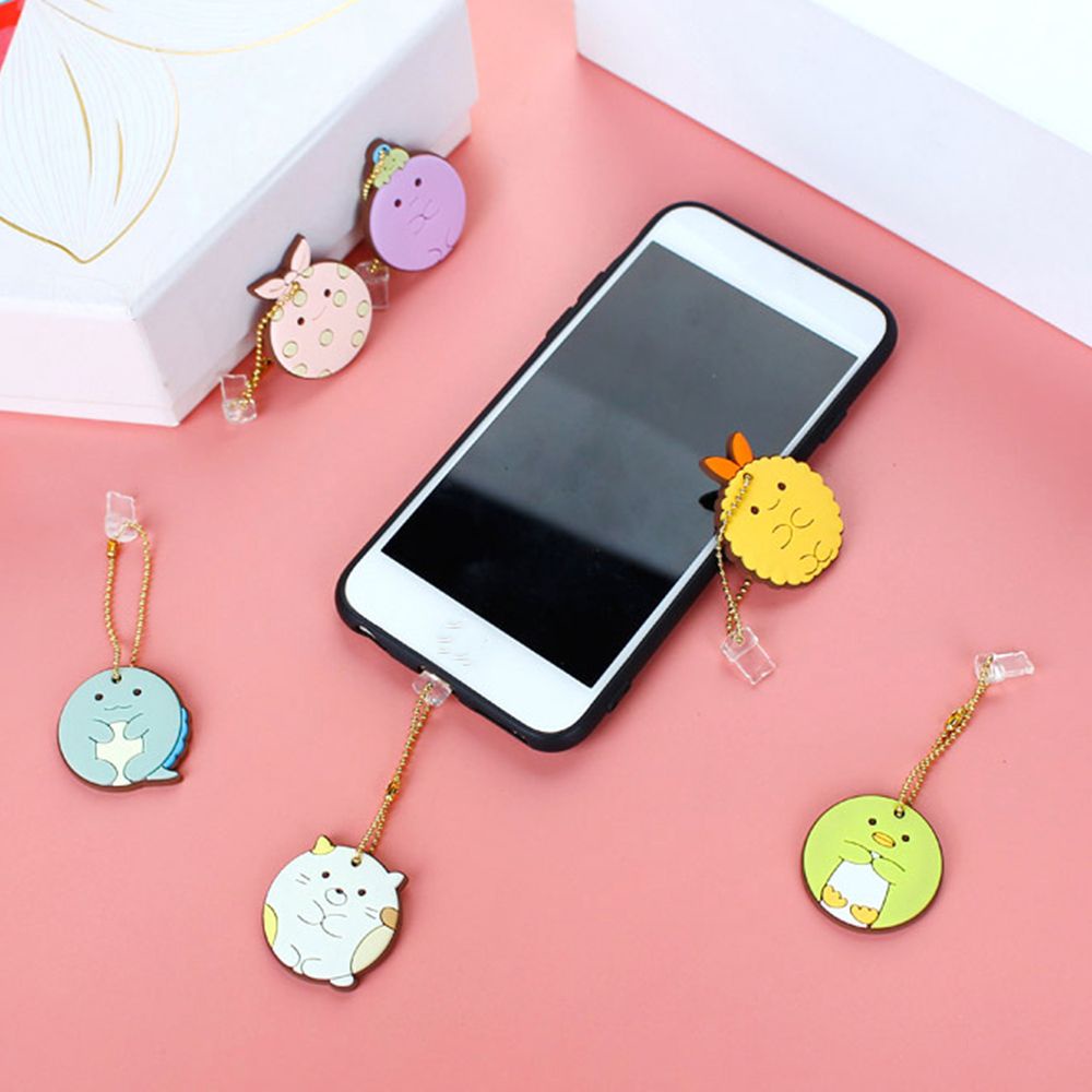 Đầu Cắm Chống Bụi Phong Cách Nhật Bản Gắn Điện Thoại Di Động