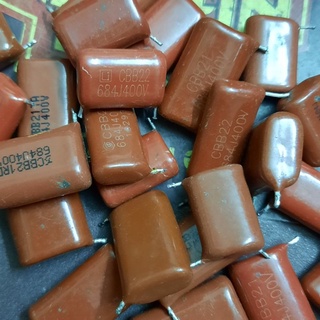5 con tụ đỏ 684j/250 - 400v  tháo máy