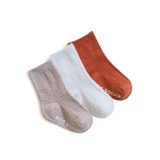 Set 3 đôi tất trơn màu Nemo Baby