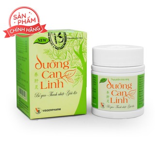 Dưỡng Can Linh bổ gan giải độc, hết mụn nhọt, mụn trứng cá