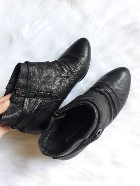 Bốt da thật size 36