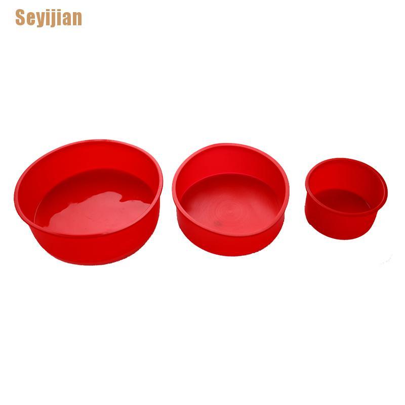 Khuôn Silicone Làm Bánh Hình Tròn / Chữ Nhật