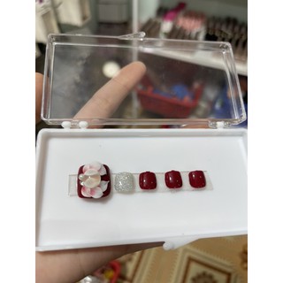 hoa bột , hoa chân nail