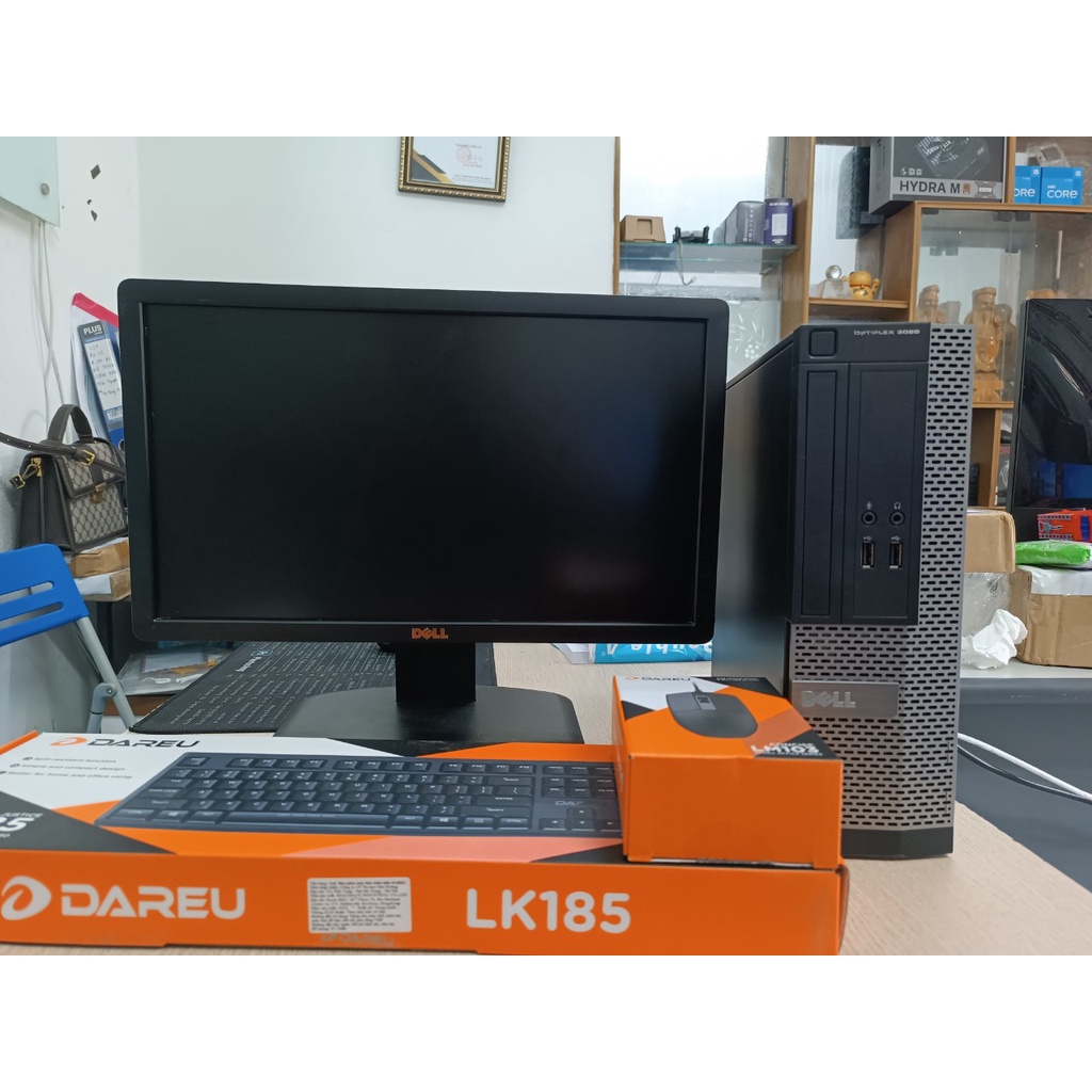 Máy tính đồng bộ dell FULL MÀN HÌNH 19 inch Core i3 i5 i7 + Bàn Phím Chuột