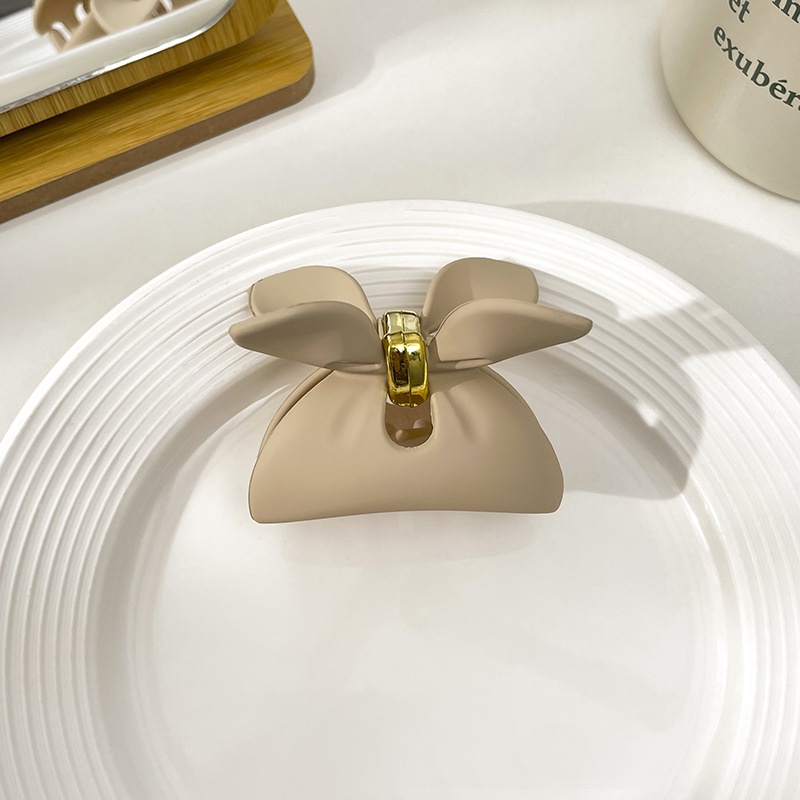 Kẹp Tóc Hình Cá Mập Đính Nơ Lưng Chất Lượng Cao Cho Nữ