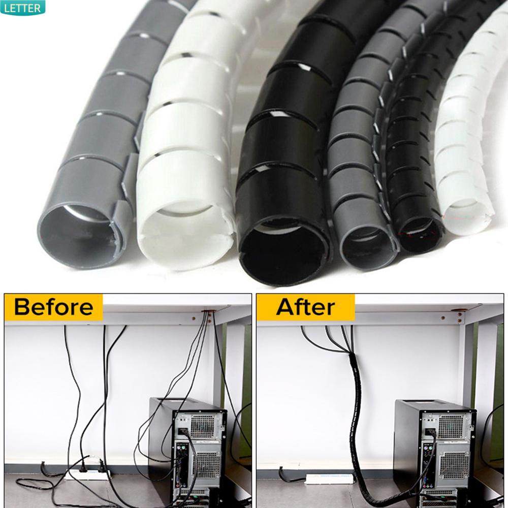 Ống Quấn Dây Cáp Xoắn Ốc Linh Hoạt Sắp Xếp Gọn Gàng