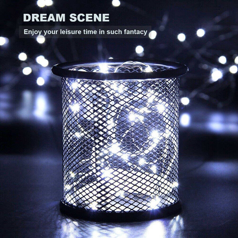 Dây đèn 10 / 20 Led nhiều màu dùng trang trí