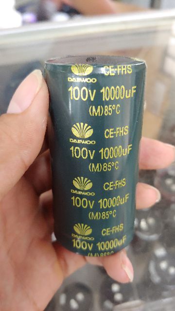 Tụ lọc nguồn DU 80v 10000 uf hàng chuẩn
