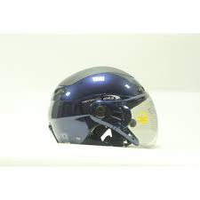 Mũ Bảo Hiểm Nửa Đầu Có Kính Amby Helmet Hàng Chuẩn Đẹp