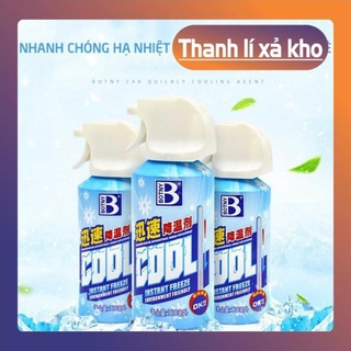Bình Xịt Lạnh, Bình Xịt Làm Lạnh Tức Thời Cho Yên Xe, Xe Máy, Các Đồ Nóng, Xịt Lạnh Cơ Thể Tiện Dụng