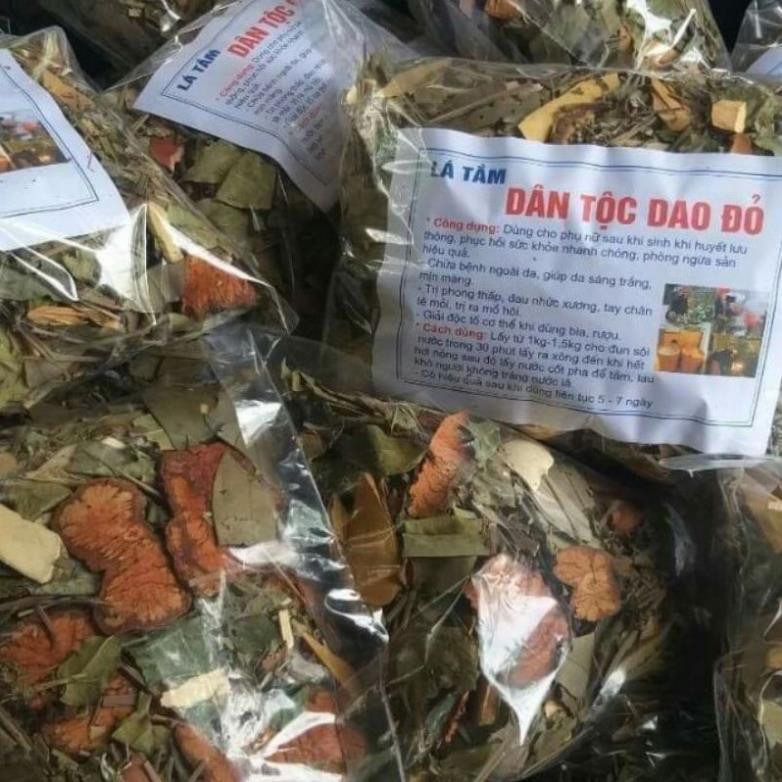 Lá tắm Dao đỏ chống hậu sản sau sinh gói 1kg