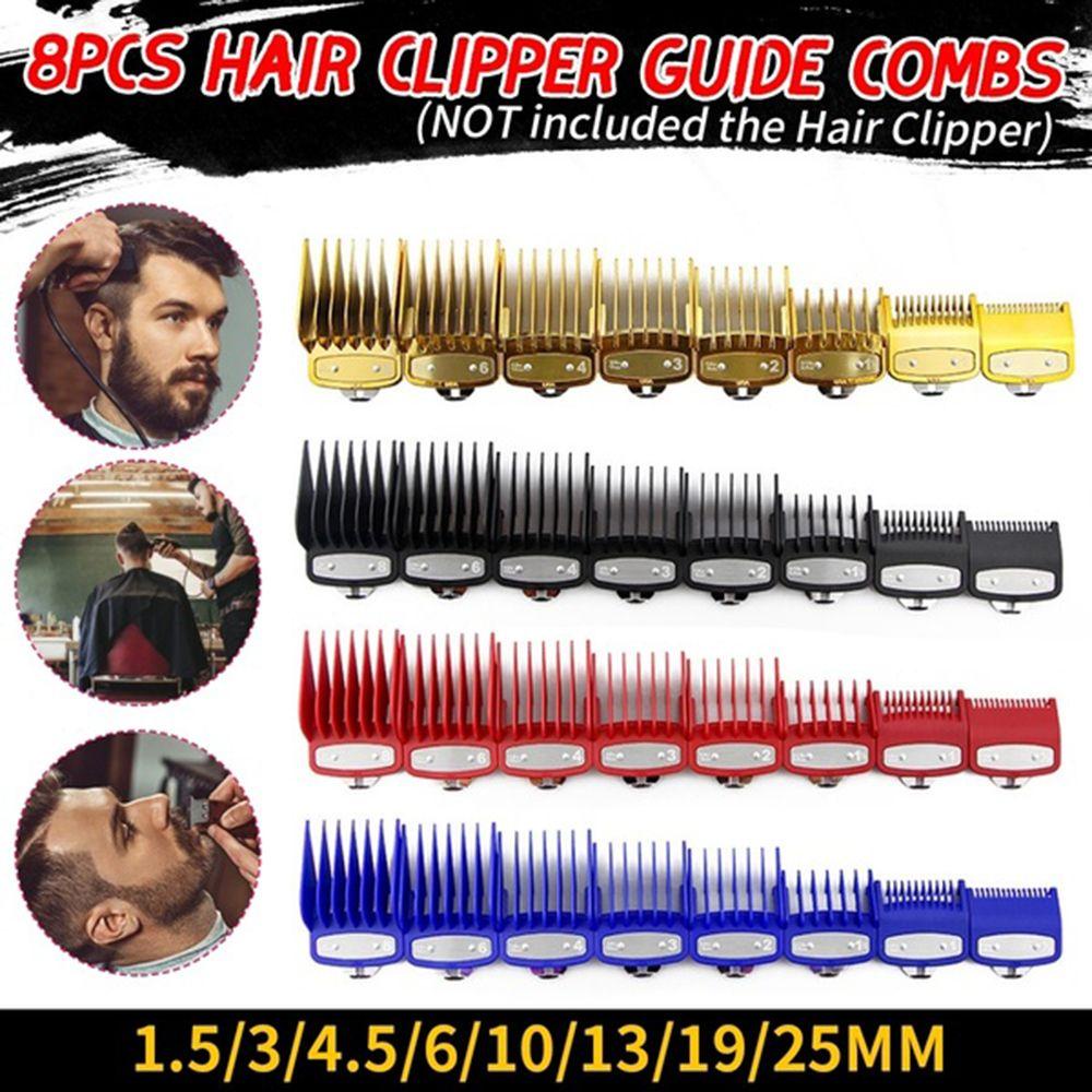 Bộ 8 Lược Giới Hạn Cho Tông Đơ Cắt Tóc 1.5-25mm