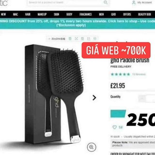 LƯỢC GỠ RỐI TÓC GHD MẪU MỚI 2020