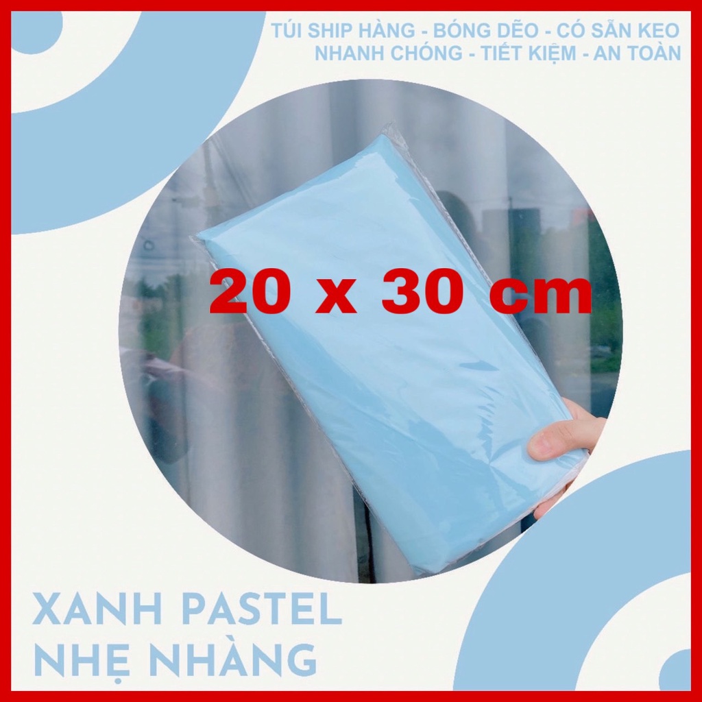 100 Túi Niêm Phong 20 x 30 cm dùng để đóng gói quần, áo, mỹ phẩm