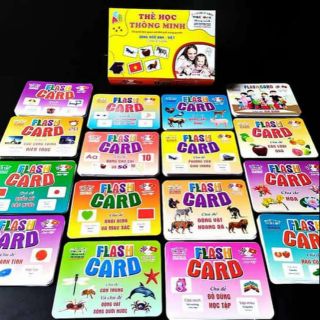 BỘ THẺ HỌC THÔNG MINH - FLASH CARD-18 CHỦ ĐỀ