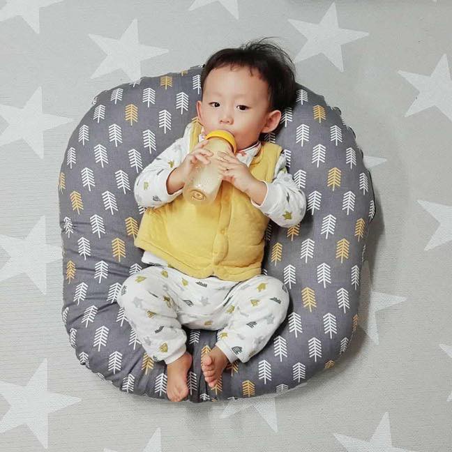 Gối chống trào ngược ROTOTO BEBE kích thước 65*67cm cho bé từ 0-12m chính hãng