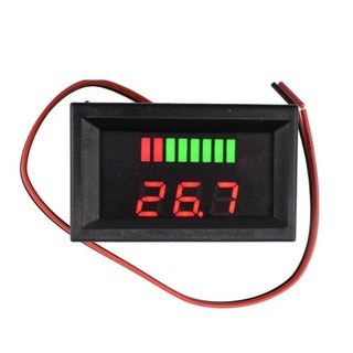 Đồng hồ Led đo dung lượng bình Acquy 12-60V