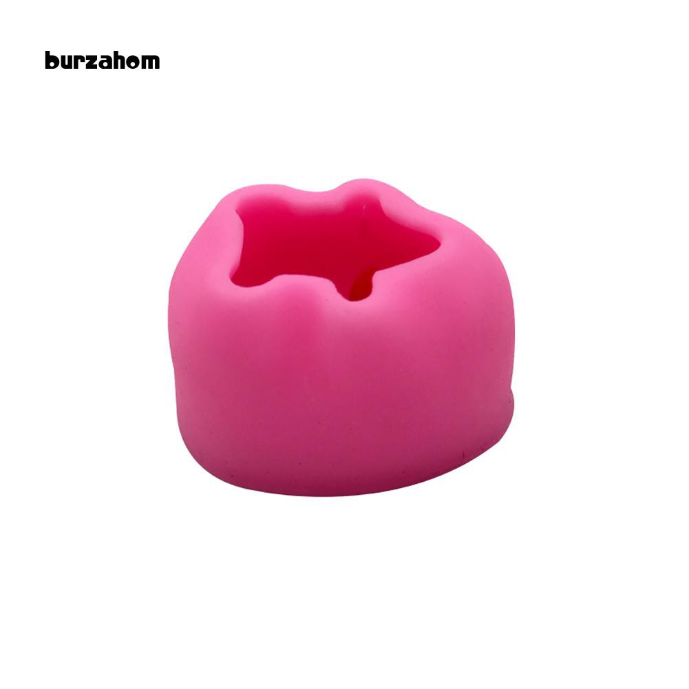 Khuôn silicon làm bánh hình thỏ/heo 3D độc đáo tiện lợi cho nhà bếp