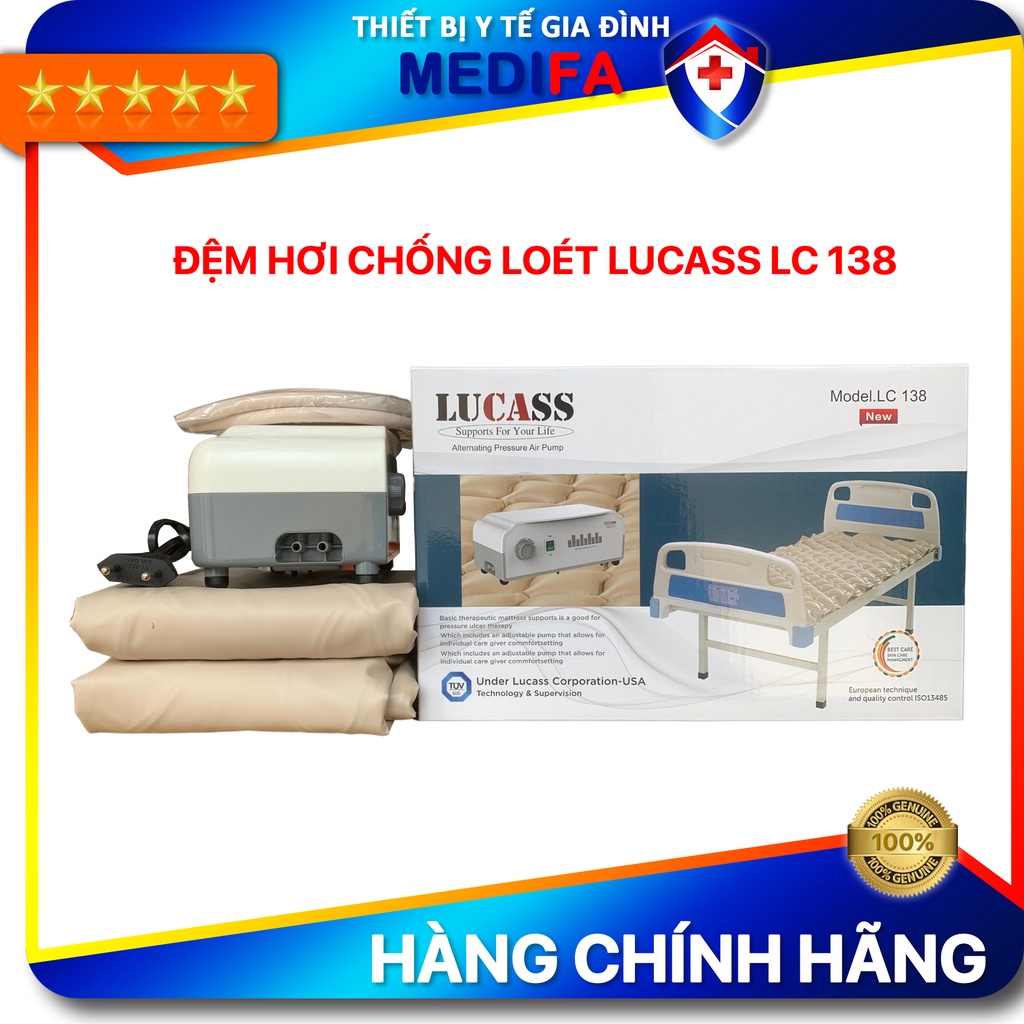 Đệm hơi chống loét Lucass LC138 Hàng chính hãng