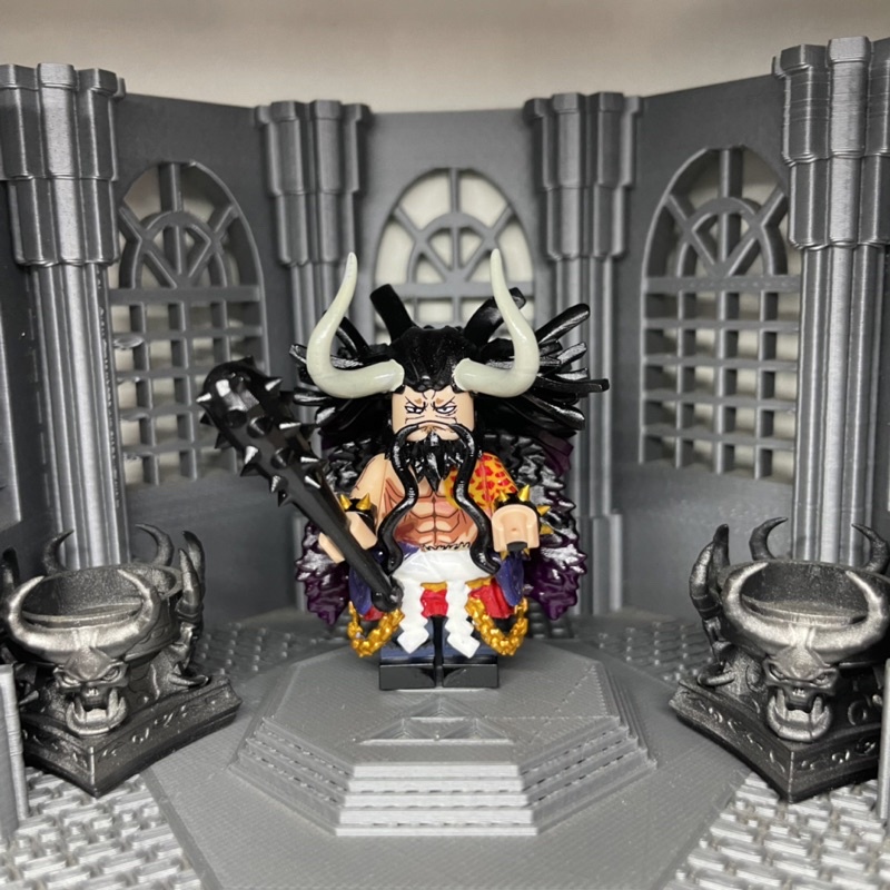 Custom lego: mô hình lắp ghép nhân vật Kaido - đảo hải tặc onepiece