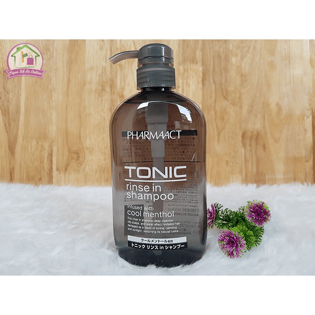 Dầu gội Tonic Pharmaact 600ml dành cho nam