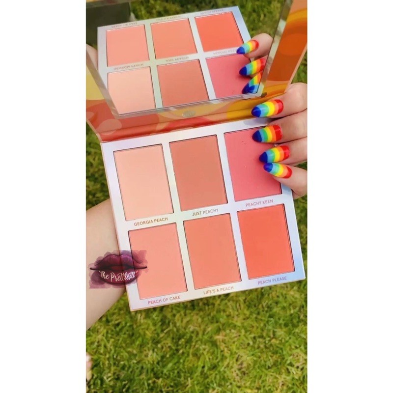 Bảng má hồng 6 ô BH Cosmetics Bellini Blush Palette +2% phí bán hàng