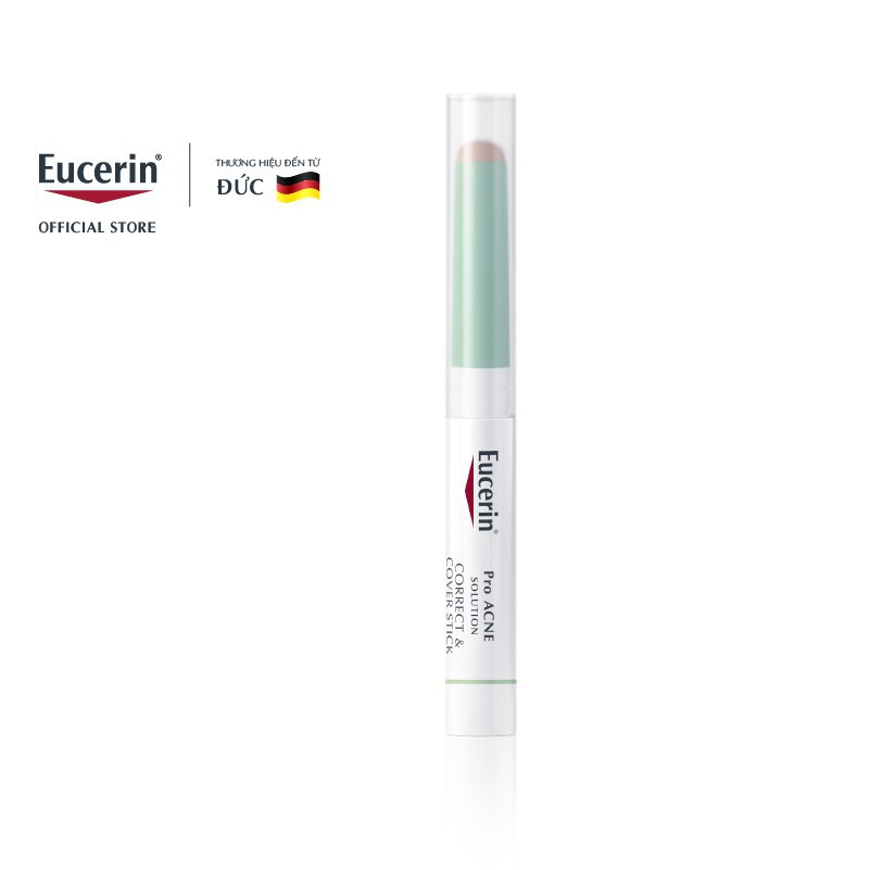 Eucerin Kem che khuyết điểm giảm mụn và vết thâm Eucerin ProAcne Correct &amp; Cover Stick 2g