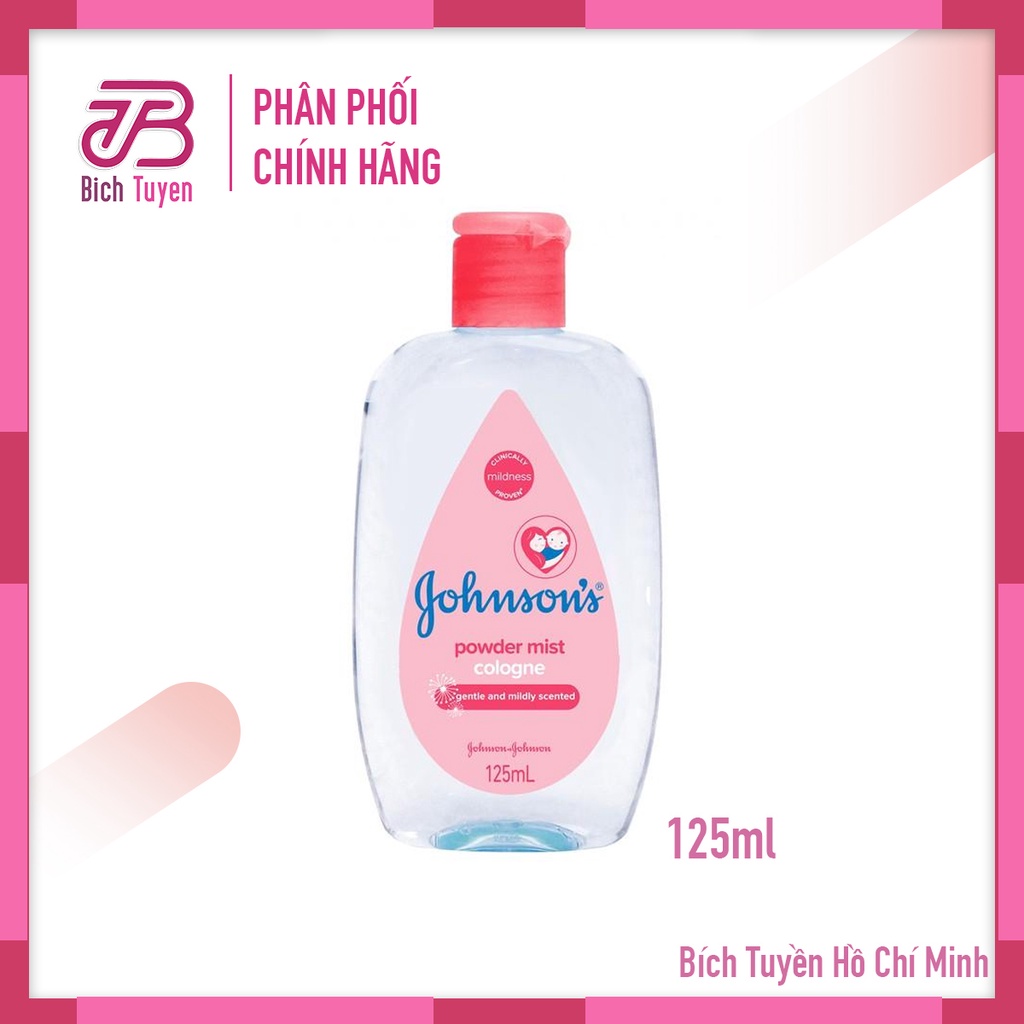 Nước Hoa Johnson's Baby Powder Mist Hương Phấn Hoa - Nước Hoa Em Bé - Nước Hoa Trẻ Em 50ml - 125ml - Johnsons - Johnson