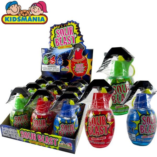 ( Bán sỉ ) Lốc 12c Kẹo xịt chua Sour Blast