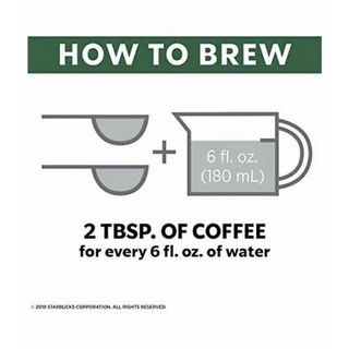 Cà phê Starbucks MEDIUM ROAST Ground Coffee - mỹ