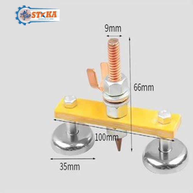 Kẹp Mát Nam Châm Máy Hàn Lực Hút Mạnh 15kg, Phù Hợp Với Sắt Thép Có Từ Tính