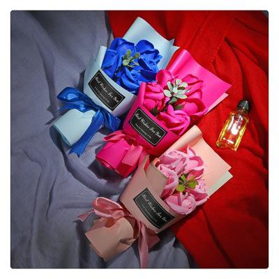 Hoa sáp 5 bông dáng dài